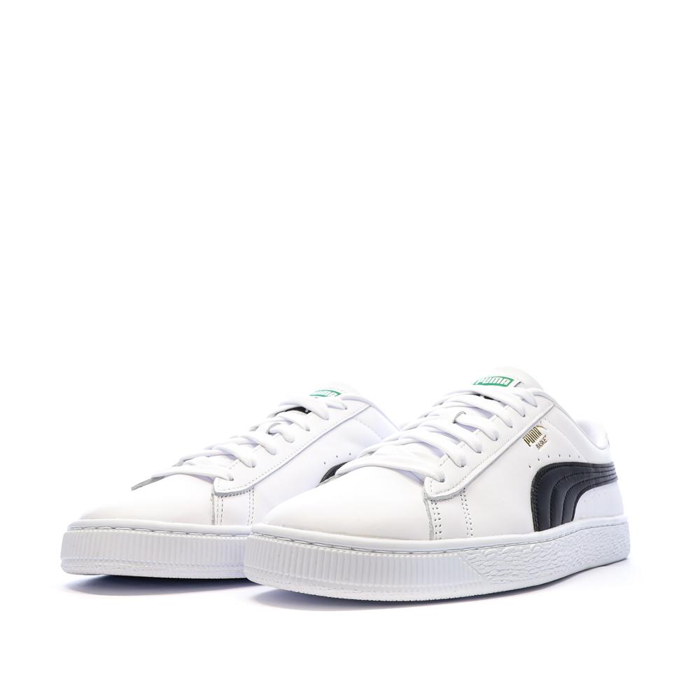 Baskets Blanches Homme Puma Basket Classic XXI vue 6