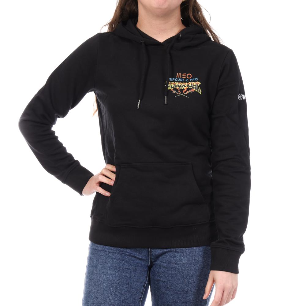 Women's Black Hoodie Rip Curl Meo Pro 25 affordable