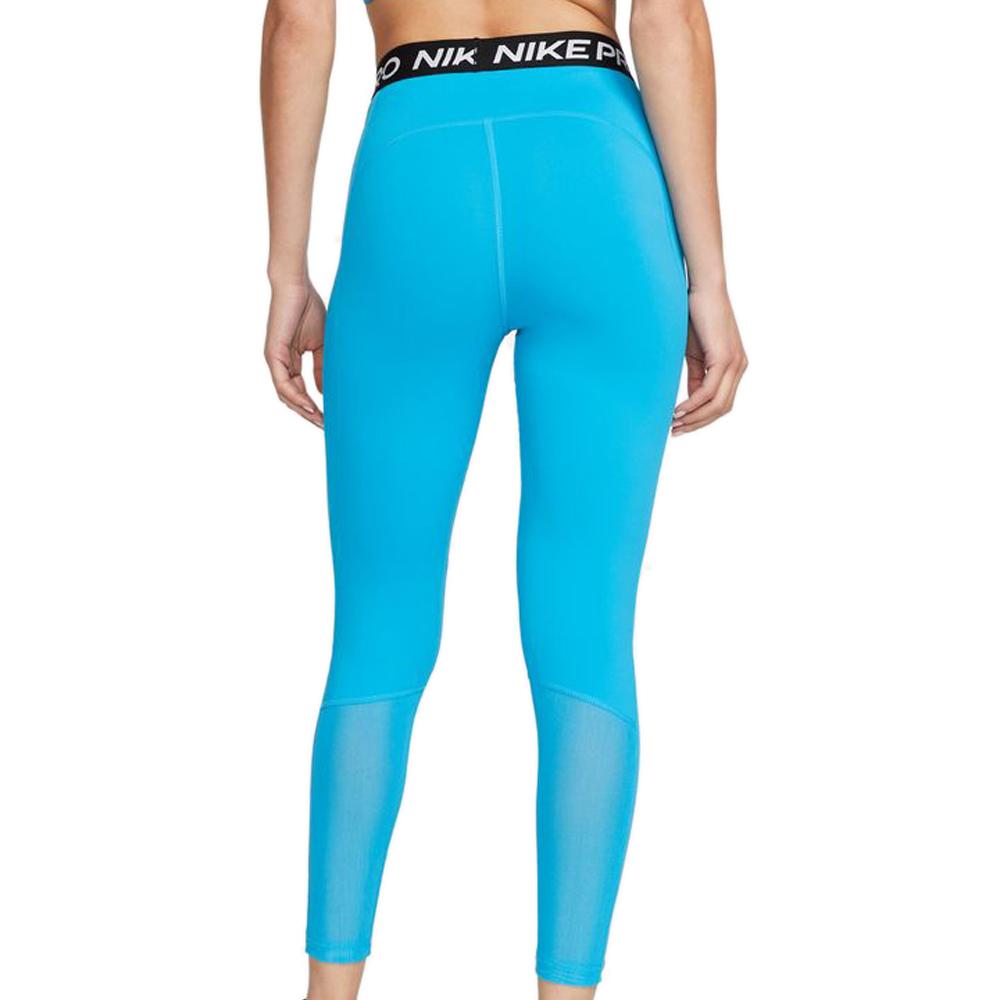 Legging Bleu Femme Nike Rise vue 2