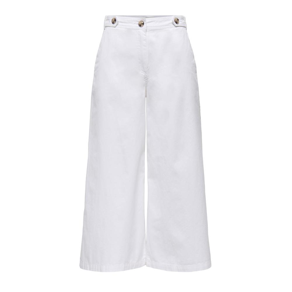 Pantalon fluide Blanc Femme JDY Laura pas cher