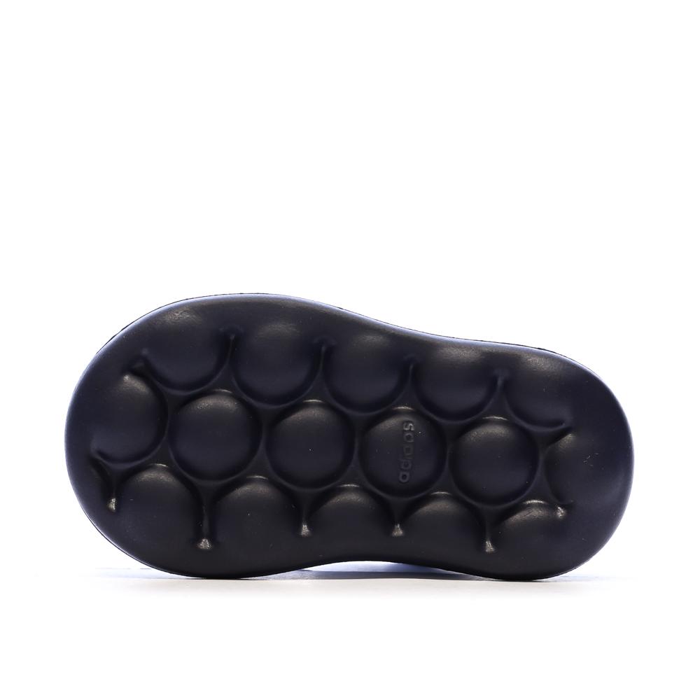 Baskets Blanches/Noires Fille Adidas Grand Court 2.0 vue 5