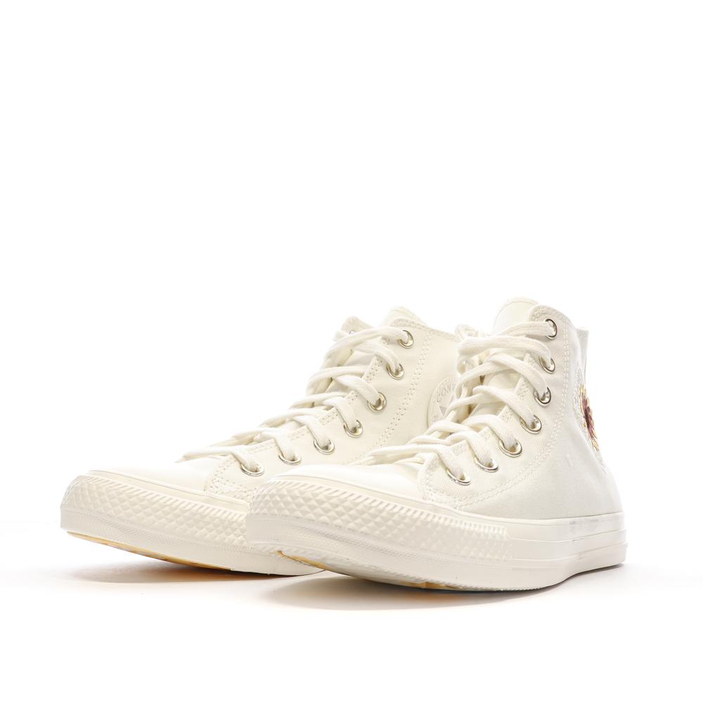 Baskets Ecru Femme Converse Chuck Taylor All Star vue 6