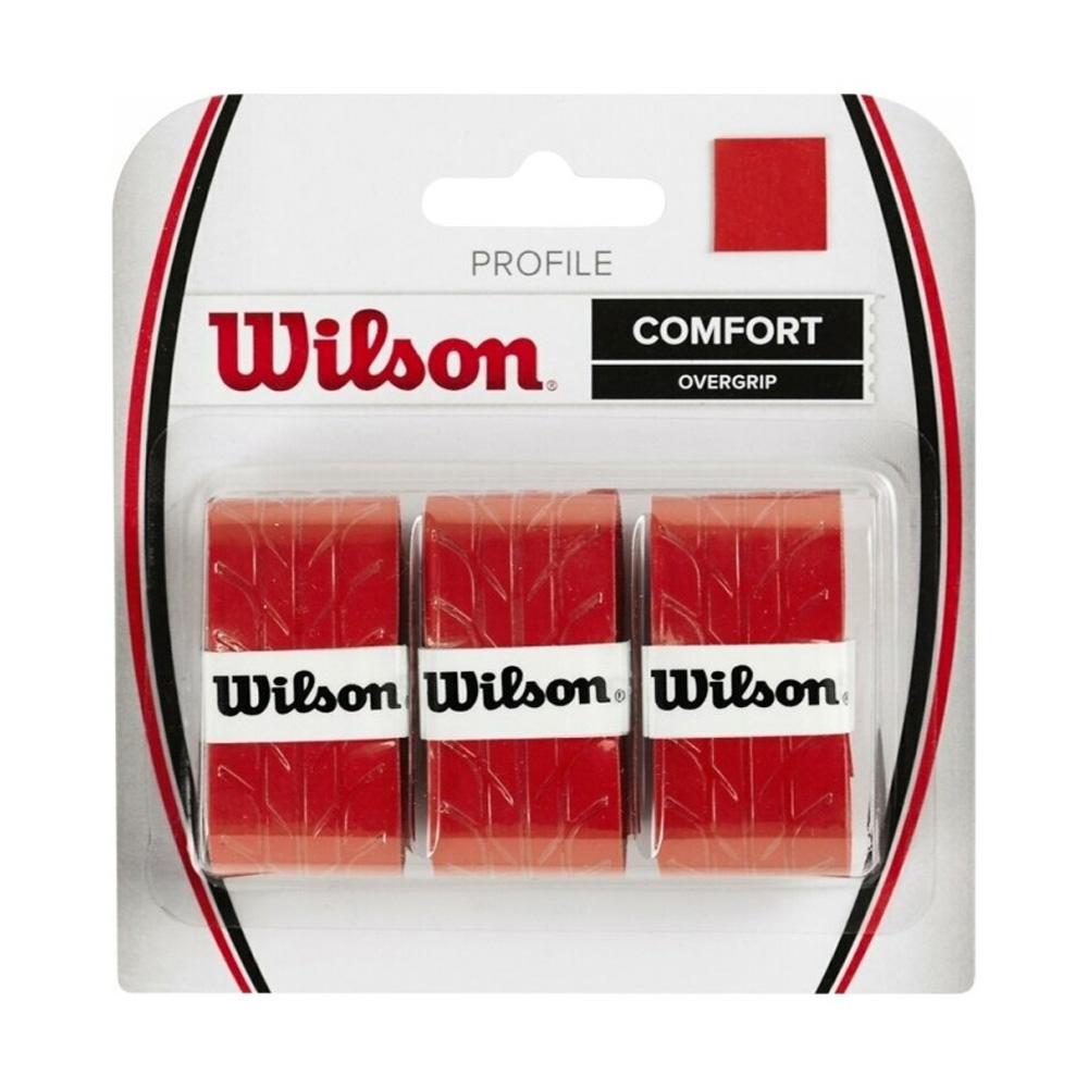 Surgrip de tennis Pro Overgrip Rouge Mixte Wilson Blade pas cher