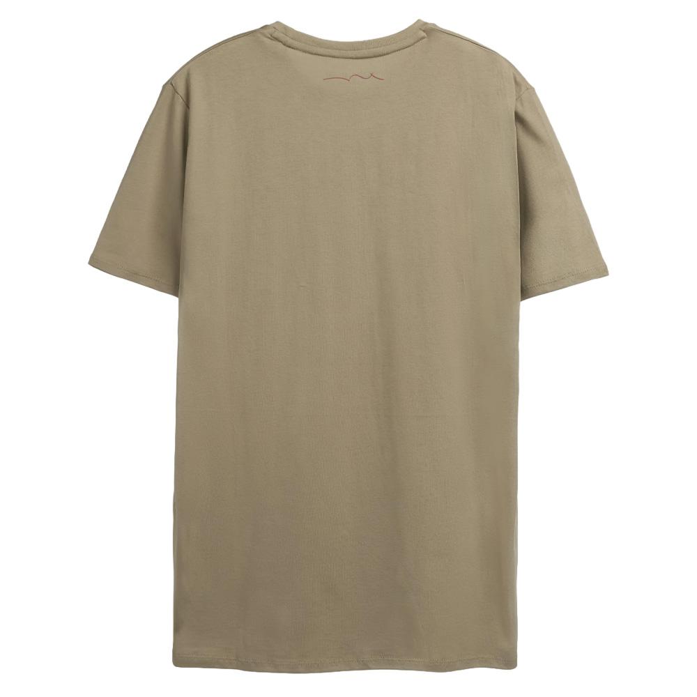 T-Shirt Beige Homme Teddy Smith Jim vue 2