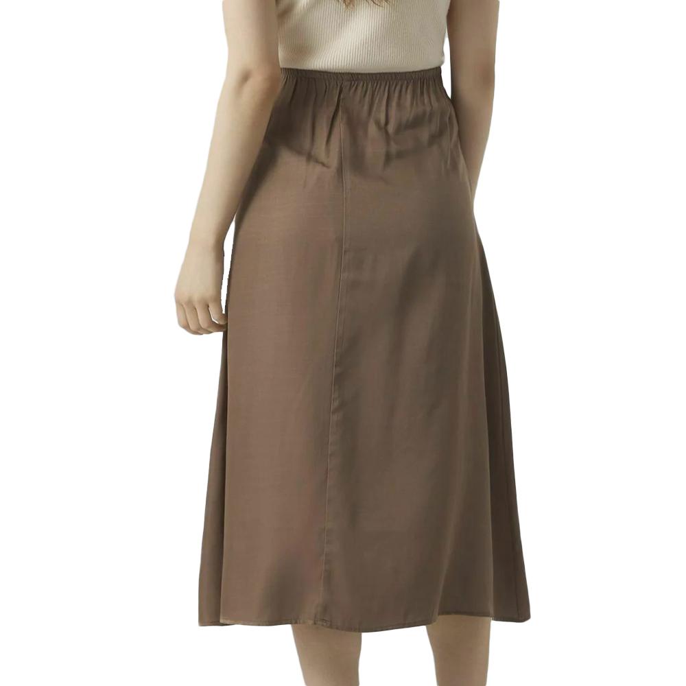 Jupe Marron Femme Vero Moda Mina vue 2