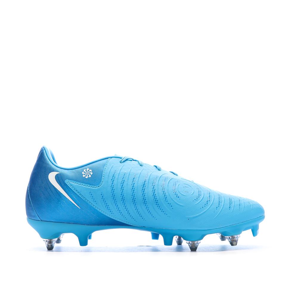 Chaussures de Football Bleues Homme Nike Phantom GX II Acad SG-PRO AC vue 2