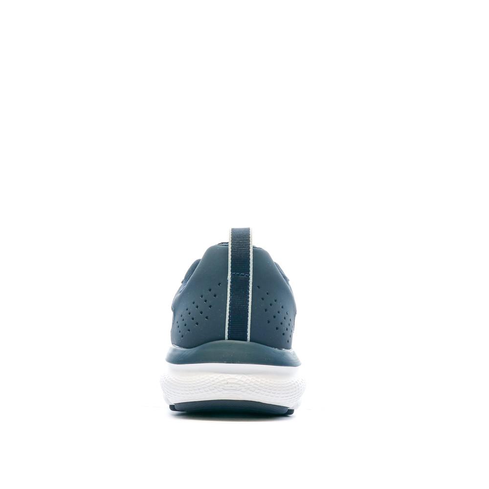 Chaussures de running Marine/Blanc Homme Under Armour Charged Assert 9 vue 3