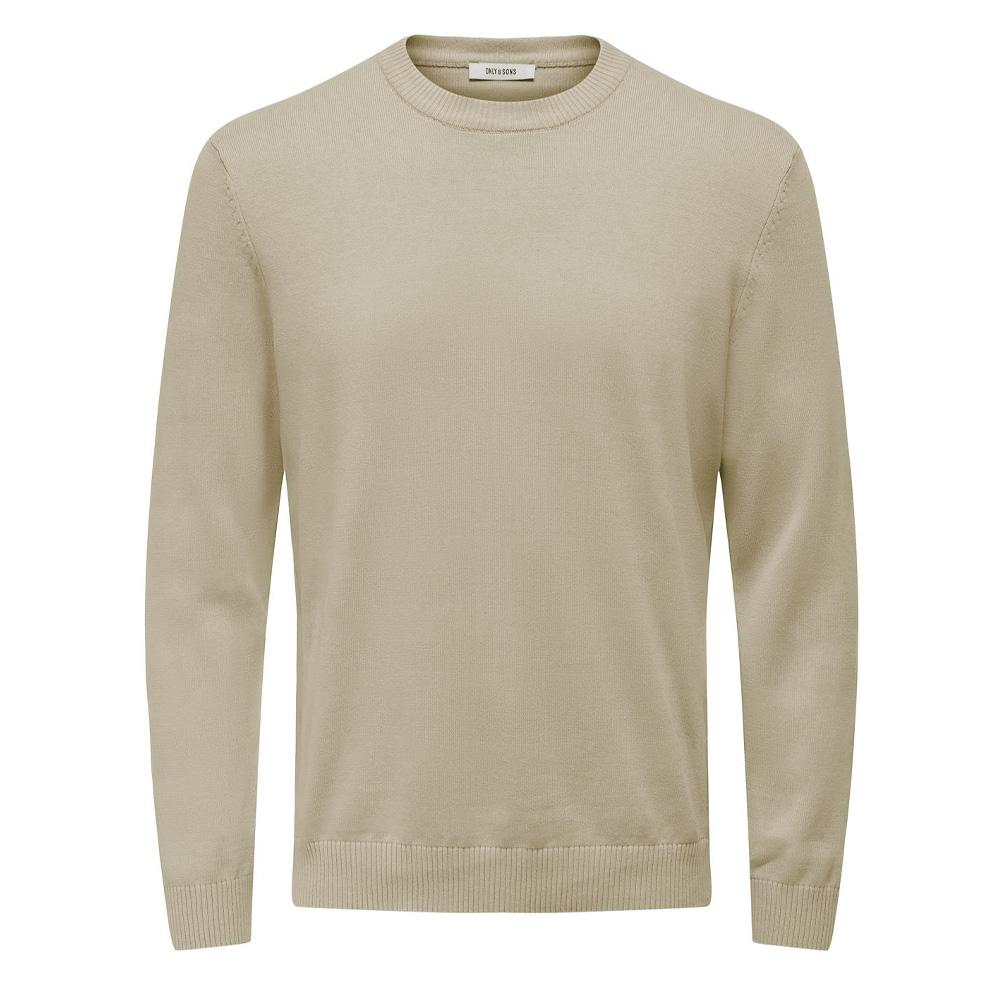 Pull Beige Homme Only & Sons Holger pas cher