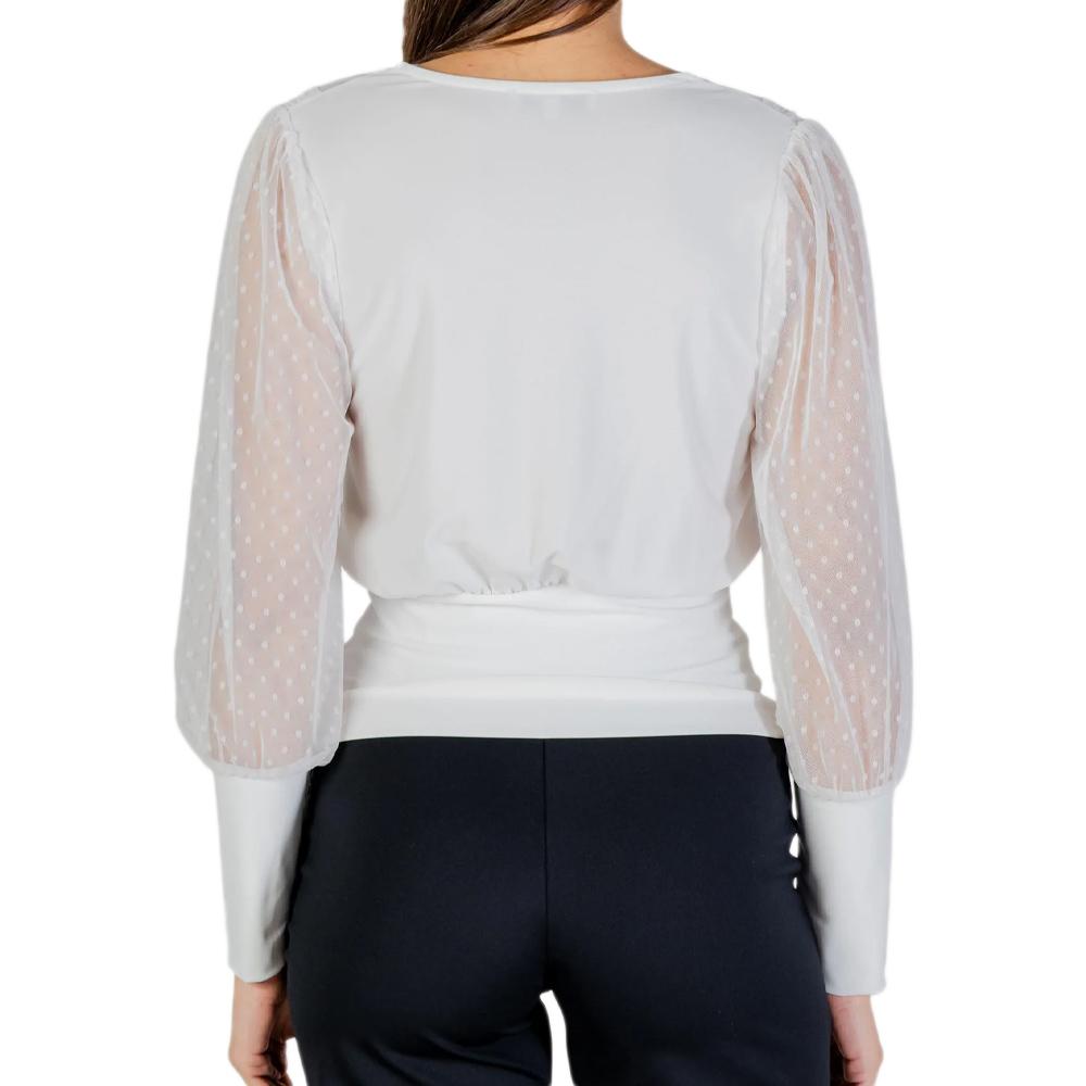 Blouse Blanche Femme Morgan Matières vue 2