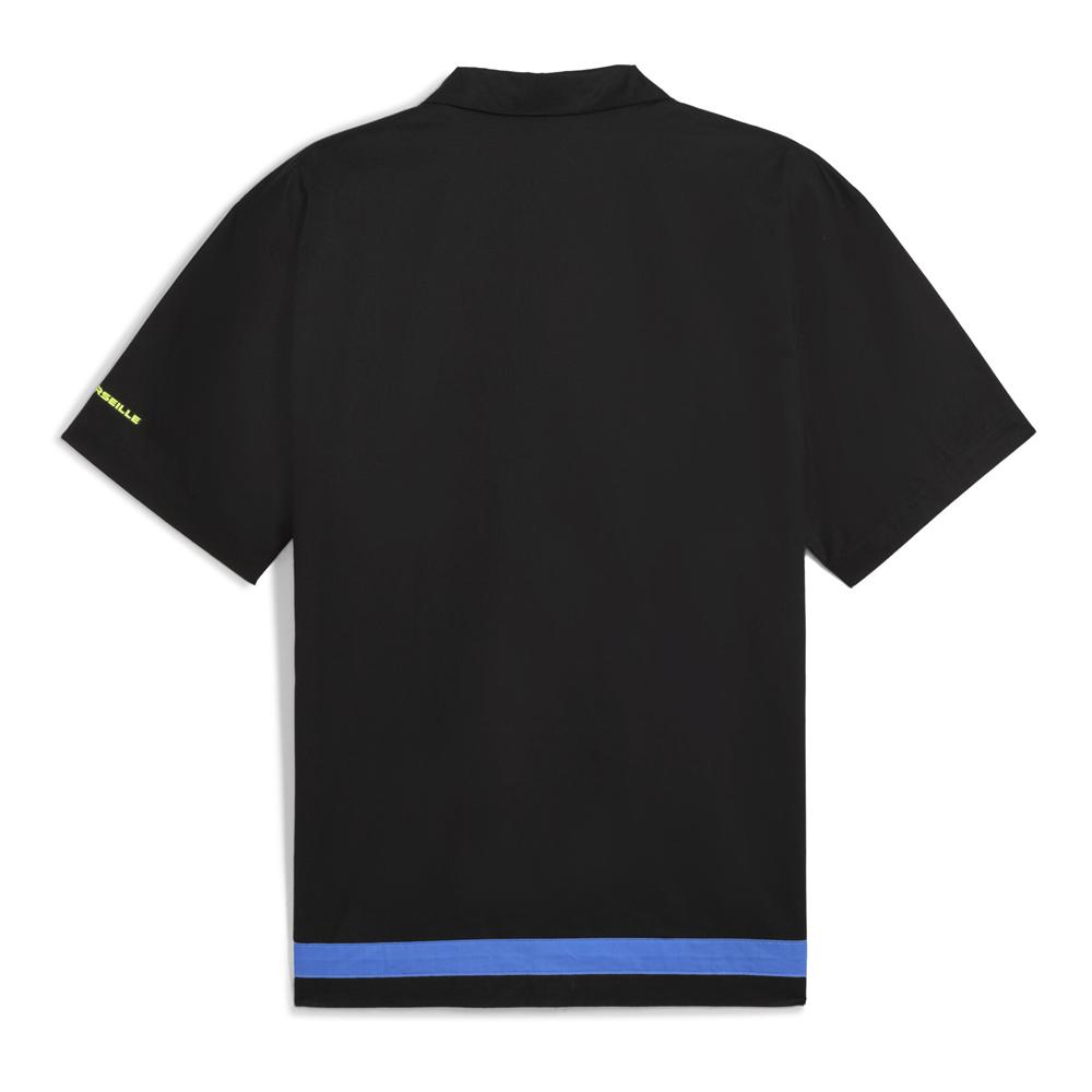 OM Chemise Noire Homme Puma Faster Woven Shirt vue 2