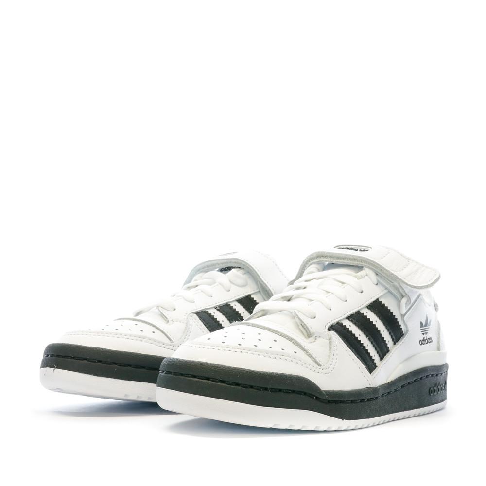 Baskets Blanches Garçon Adidas Forum Low vue 6