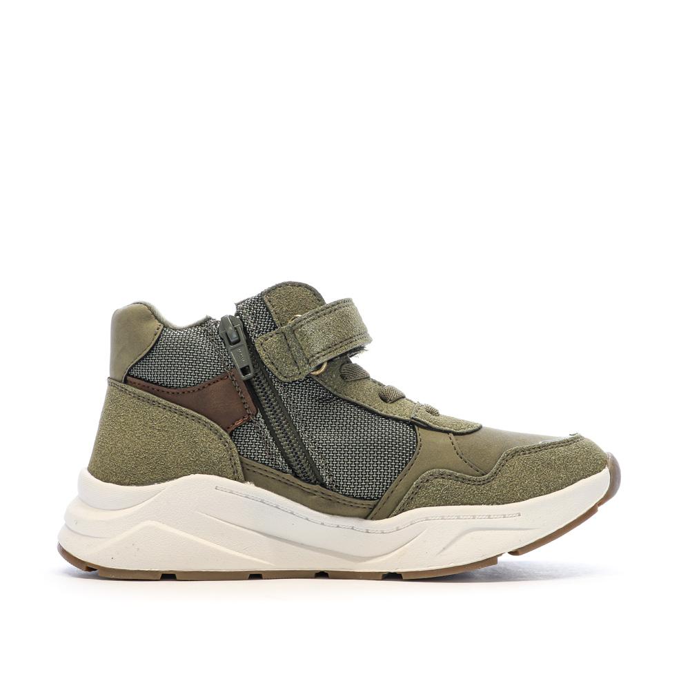Baskets Kaki Garçon Xti Ankle 150115 vue 2