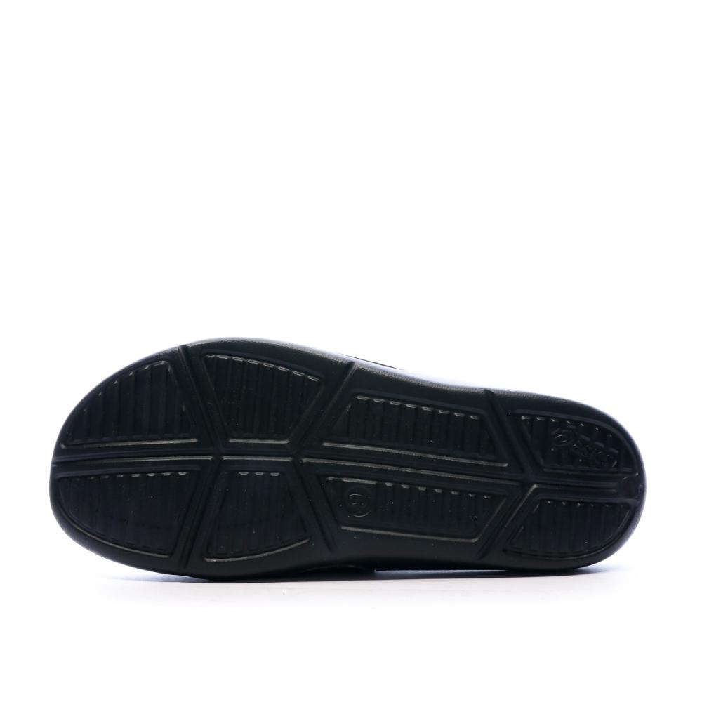 Claquettes Noir Homme Asics 1173A006 vue 2