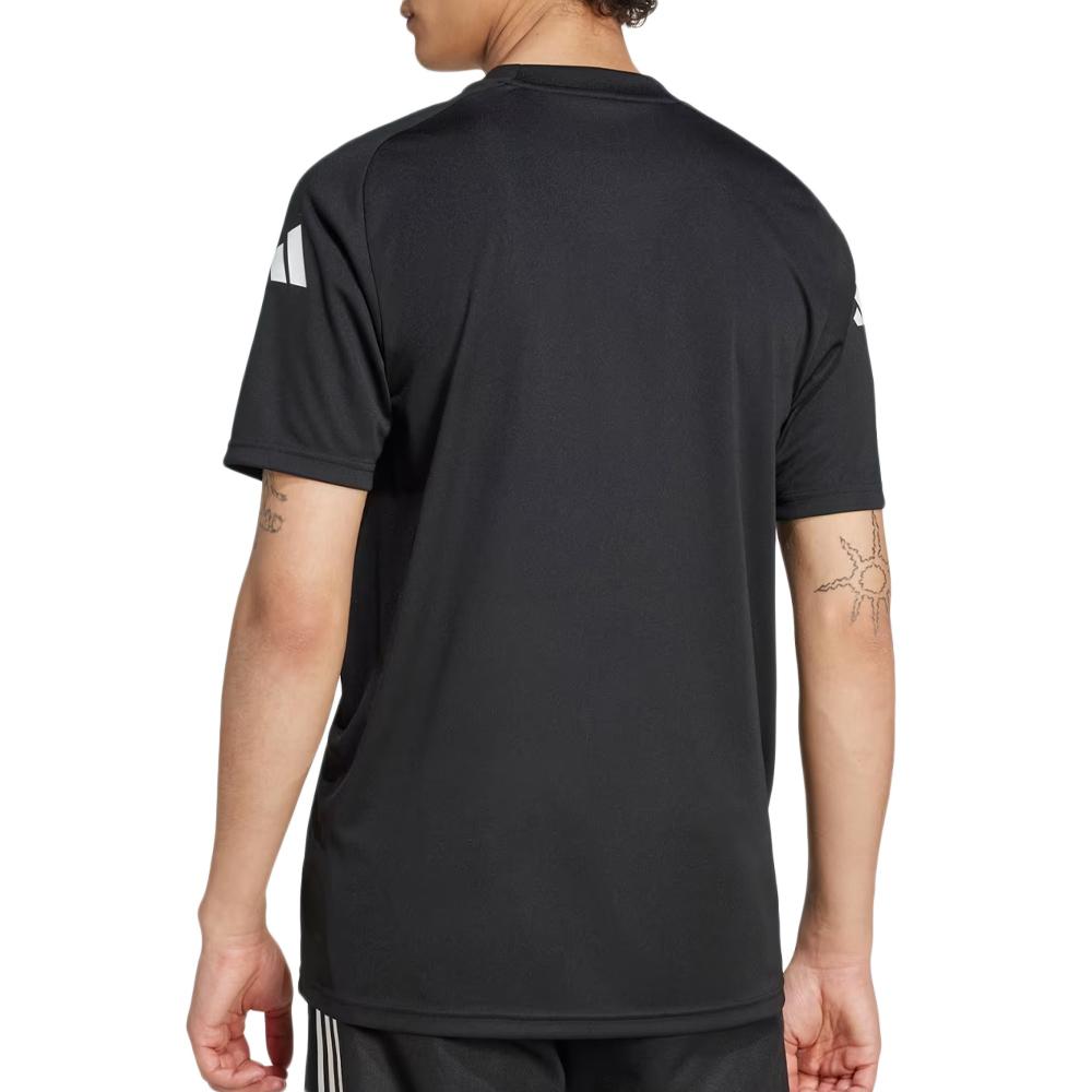 Allemagne Maillot Prématch Noir Homme Adidas 2024 vue 2