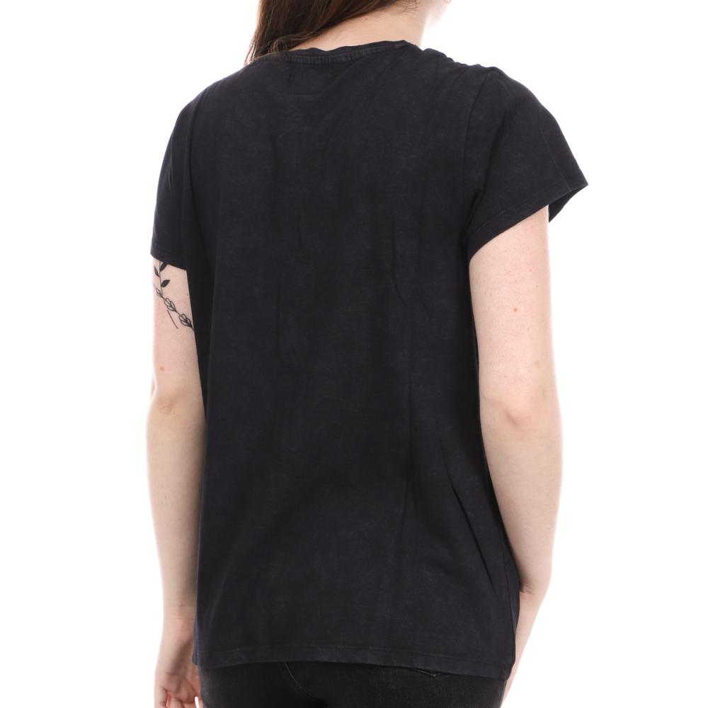 T-shirt Noir Femme Josephin Roller vue 2