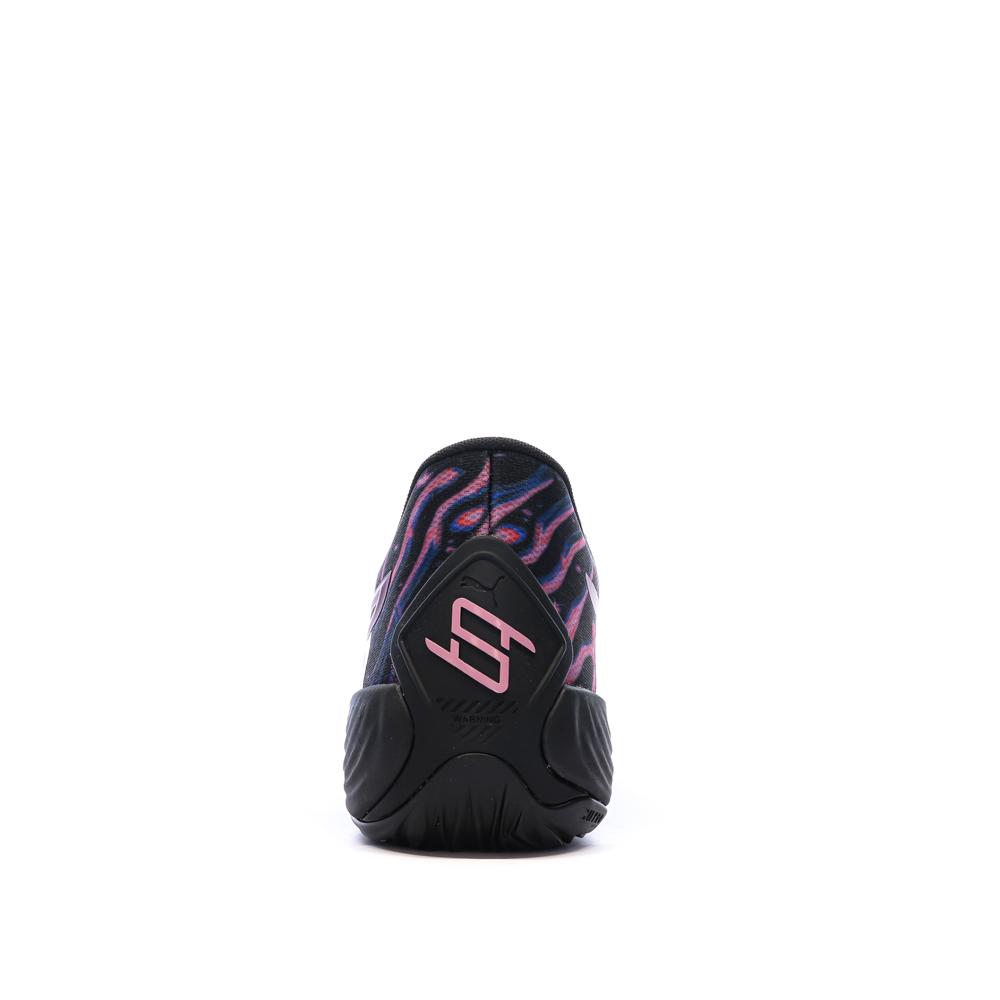 Chaussures de Basketball Noir/Rose Homme Puma Stewie 2 Cherry On Top vue 3