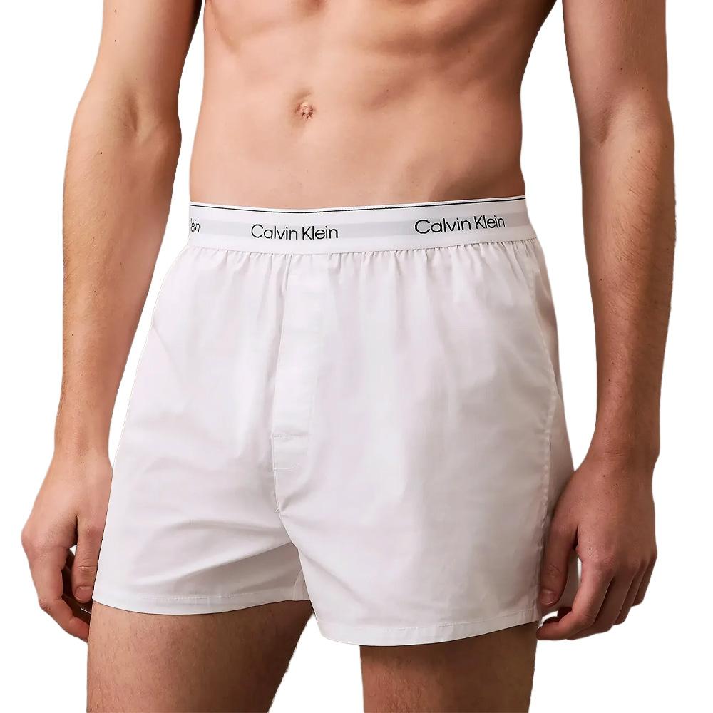 Lot de 3 Boxers Noir/Blanc/Gris Calvin Klein Jeans Slim vue 2