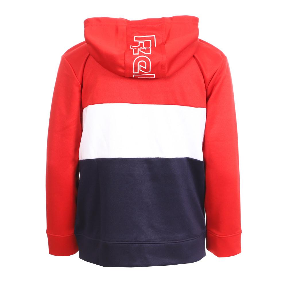 Sweat rouge/blanc/bleu garçon Reebok Heritage Full Zip vue 2