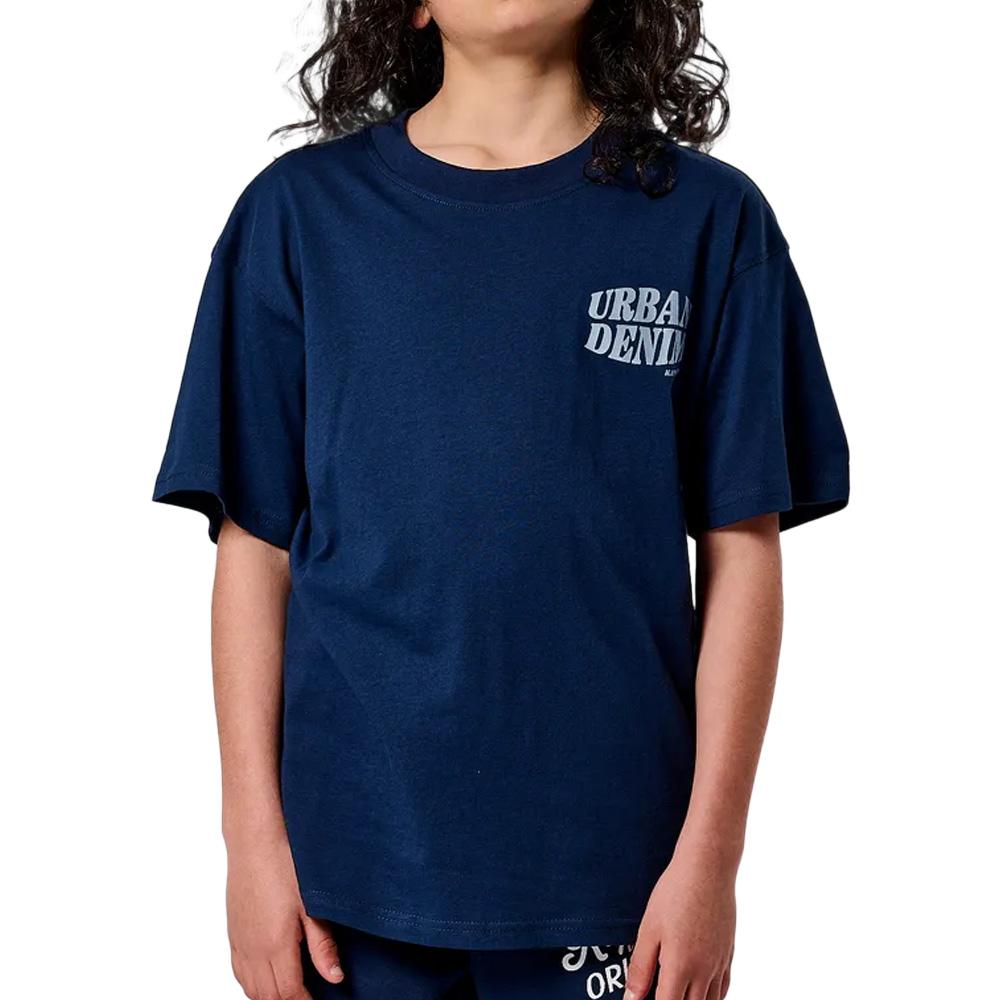 T-Shirt Marine Garçon Kaporal Orion pas cher