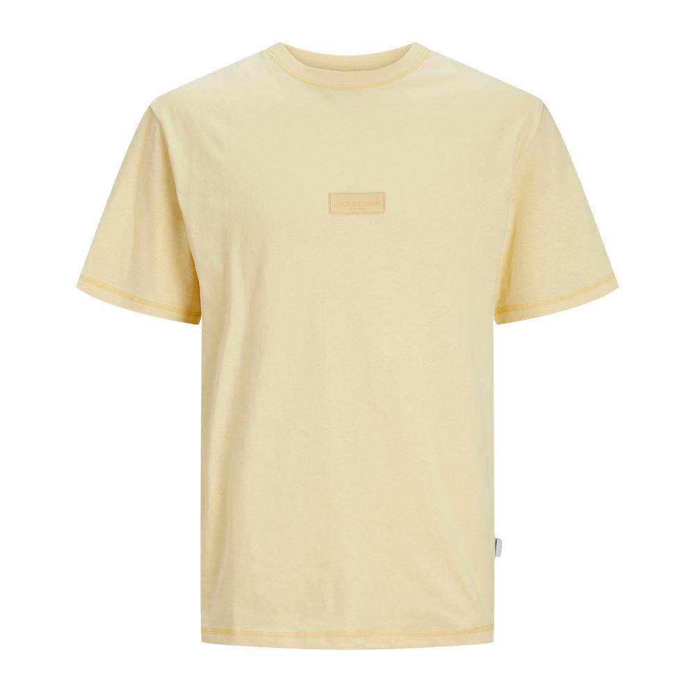 T-shirt Jaune Homme Jack & Jones 12234809 pas cher