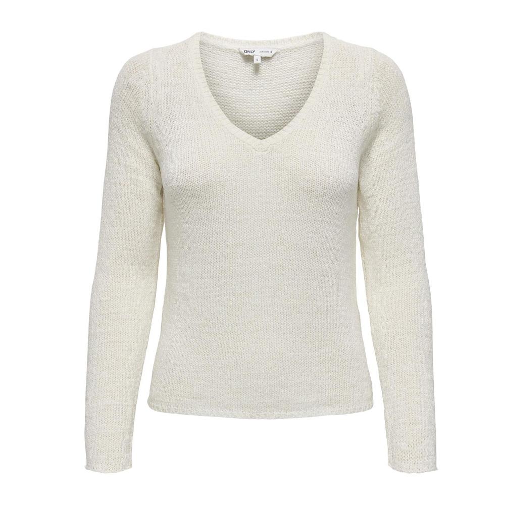 Pull Blanc Femme Only Geena pas cher
