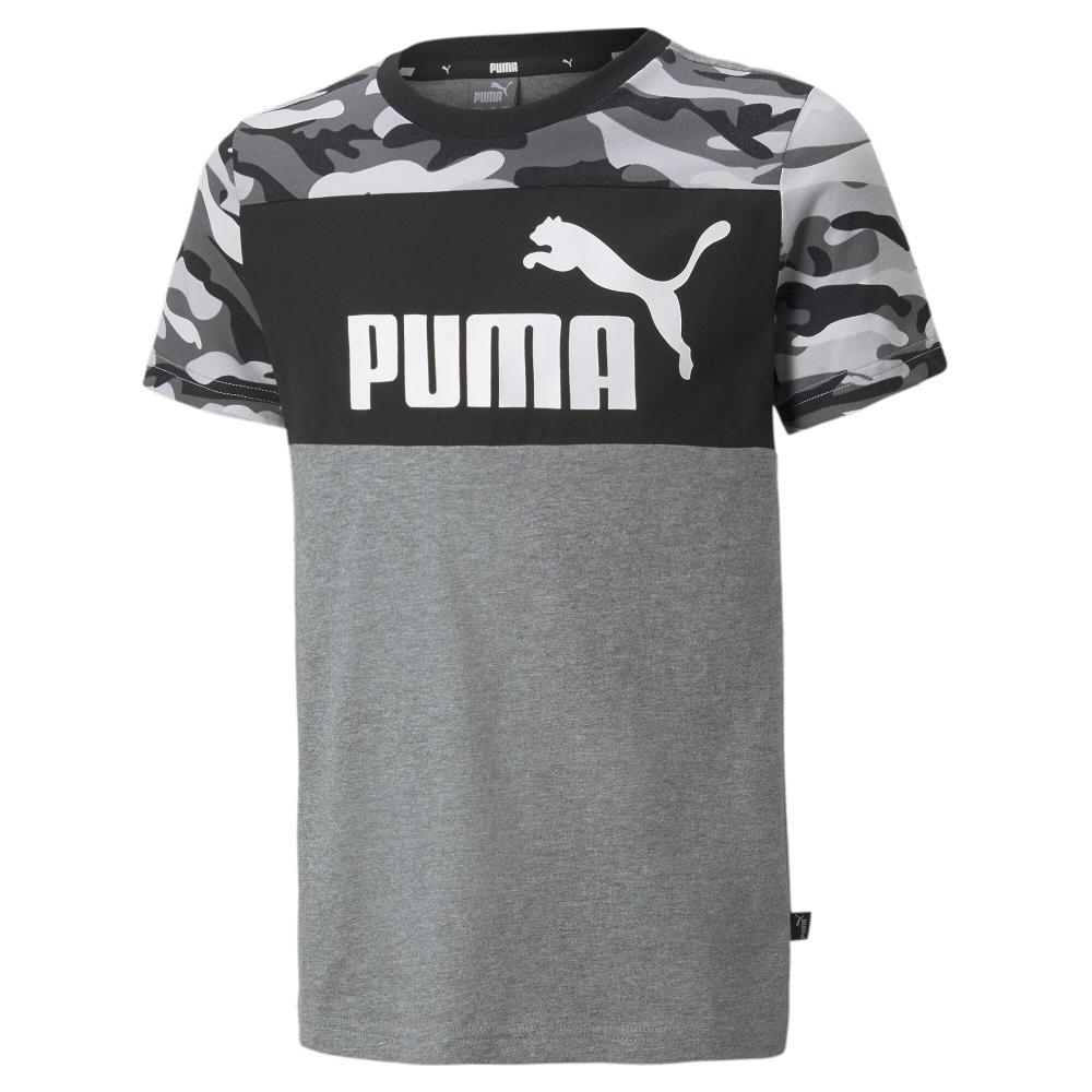 T-shirt Gris Garçon Puma Essential pas cher