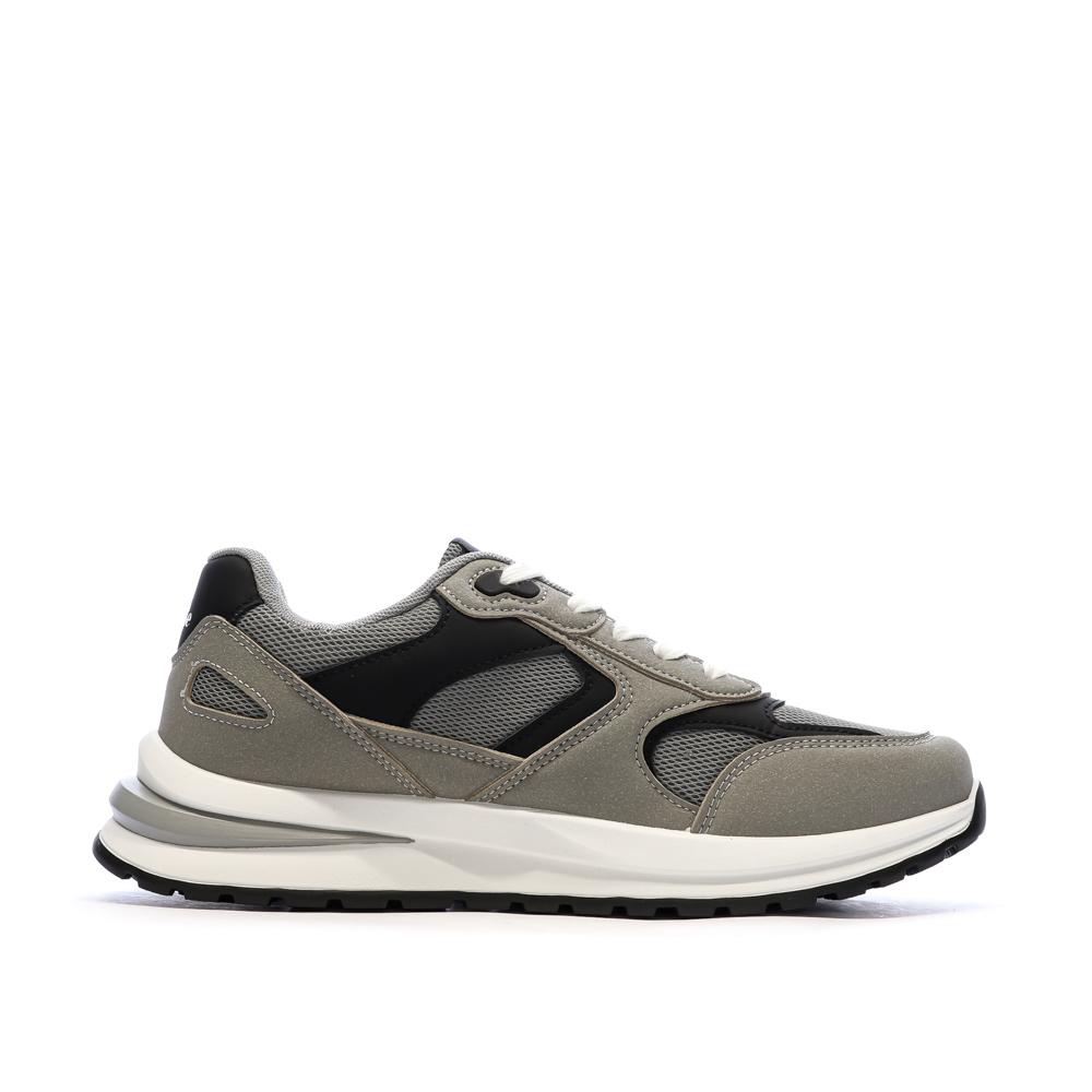 Baskets Noir/Gris Homme Ellesse Taupe vue 2