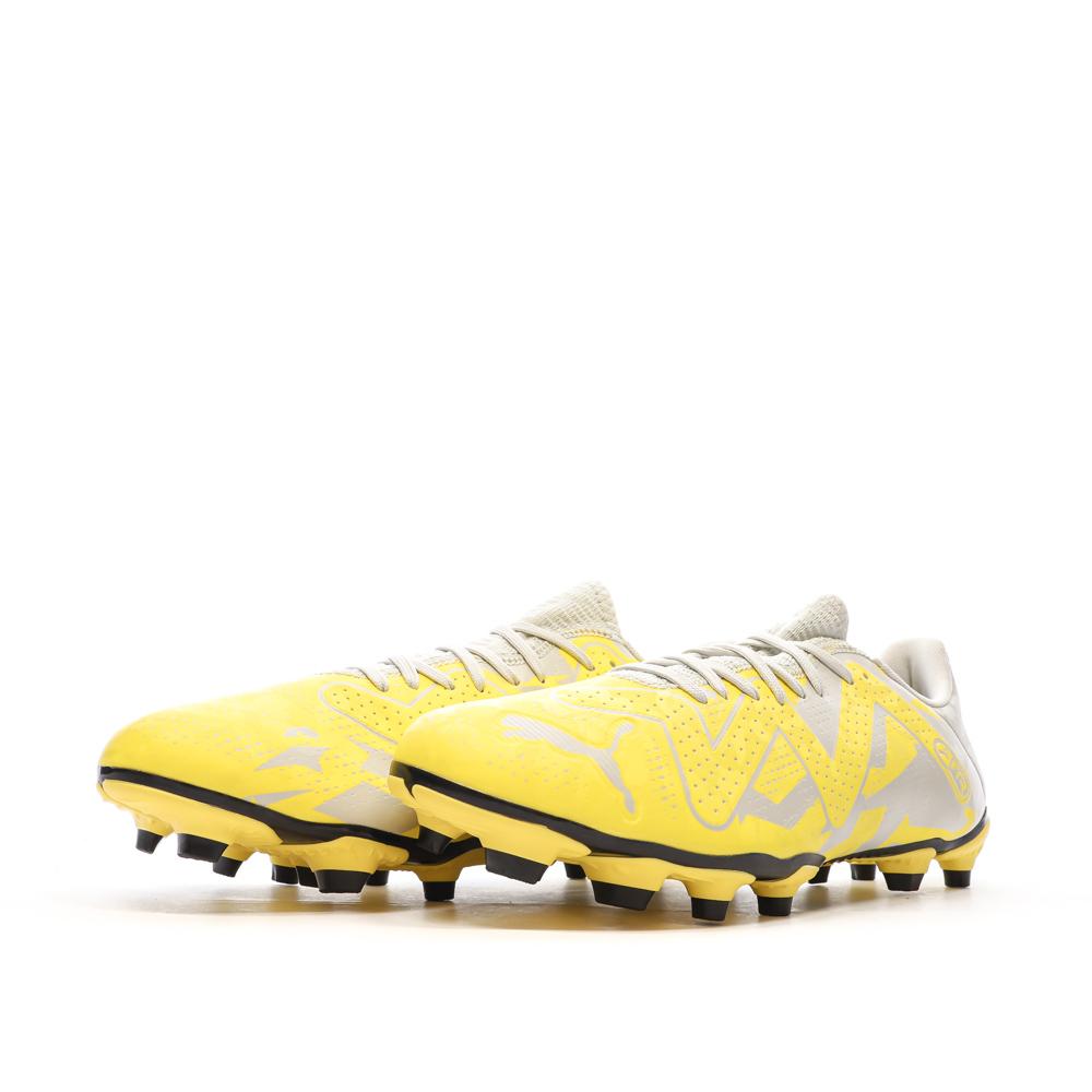 Chaussures Football Blanc/Jaune Homme Future Play vue 6