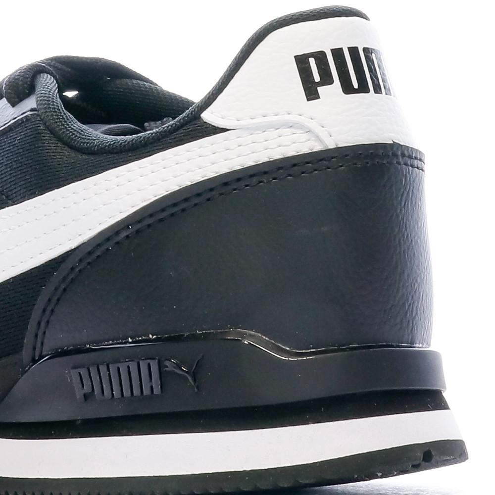 Baskets Noir/Blanc Homme Puma V3 Mesh Castlerock vue 7