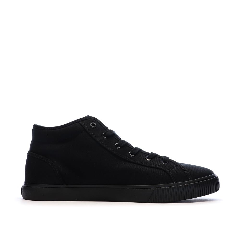 Baskets Noires Homme Calvin Klein Jeans Ess Vulc vue 2