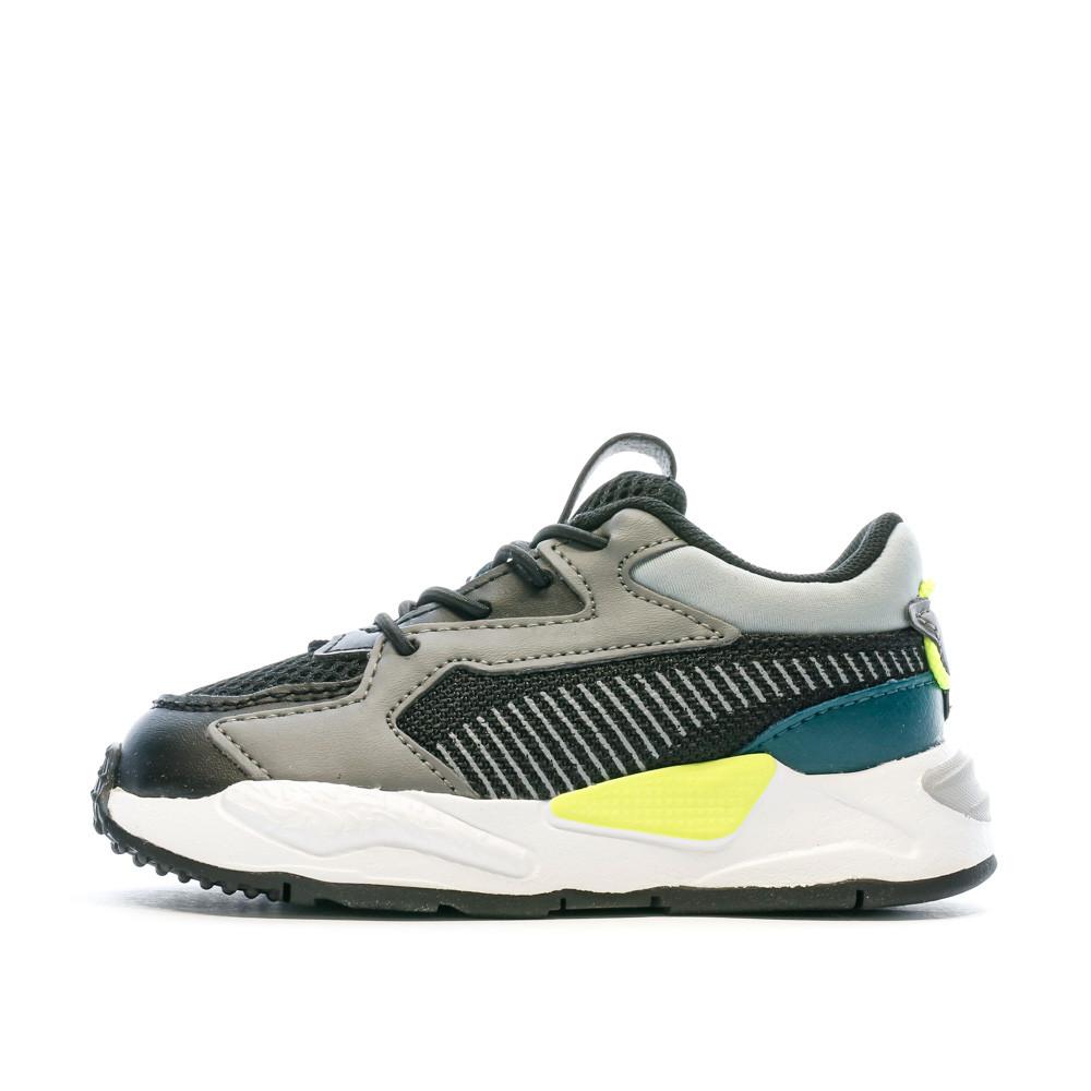 Baskets Gris/Noir Garçon Puma Rs-z Core pas cher