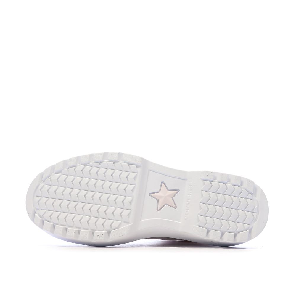 Baskets Rose Clair Fille Converse Lugged vue 5