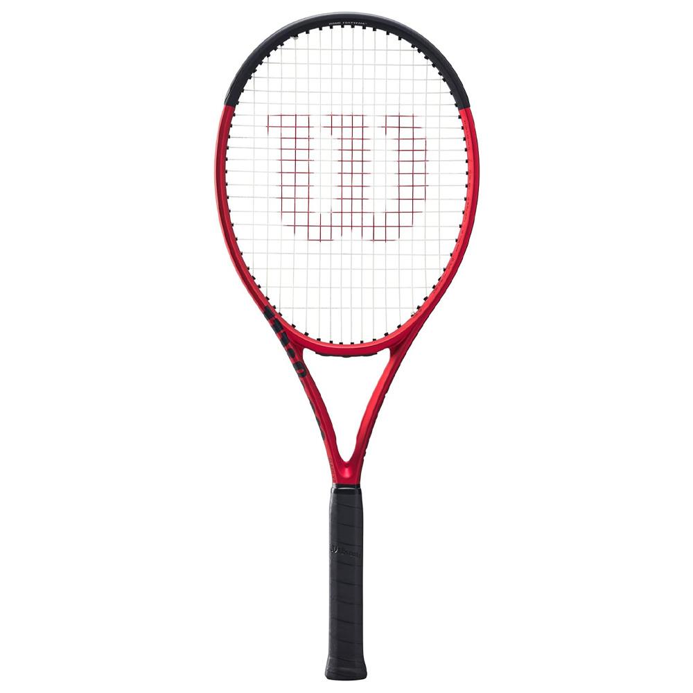Raquette de tennis Noires/Rouges Mixte Wilson Clash 100 pas cher