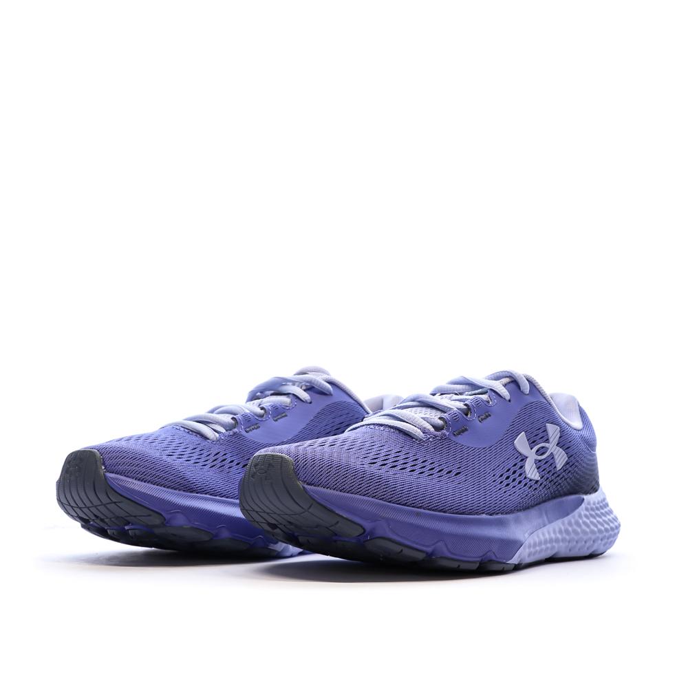 Chaussures de Running Violet Femme Under Armour Charged Rogue 4 vue 6