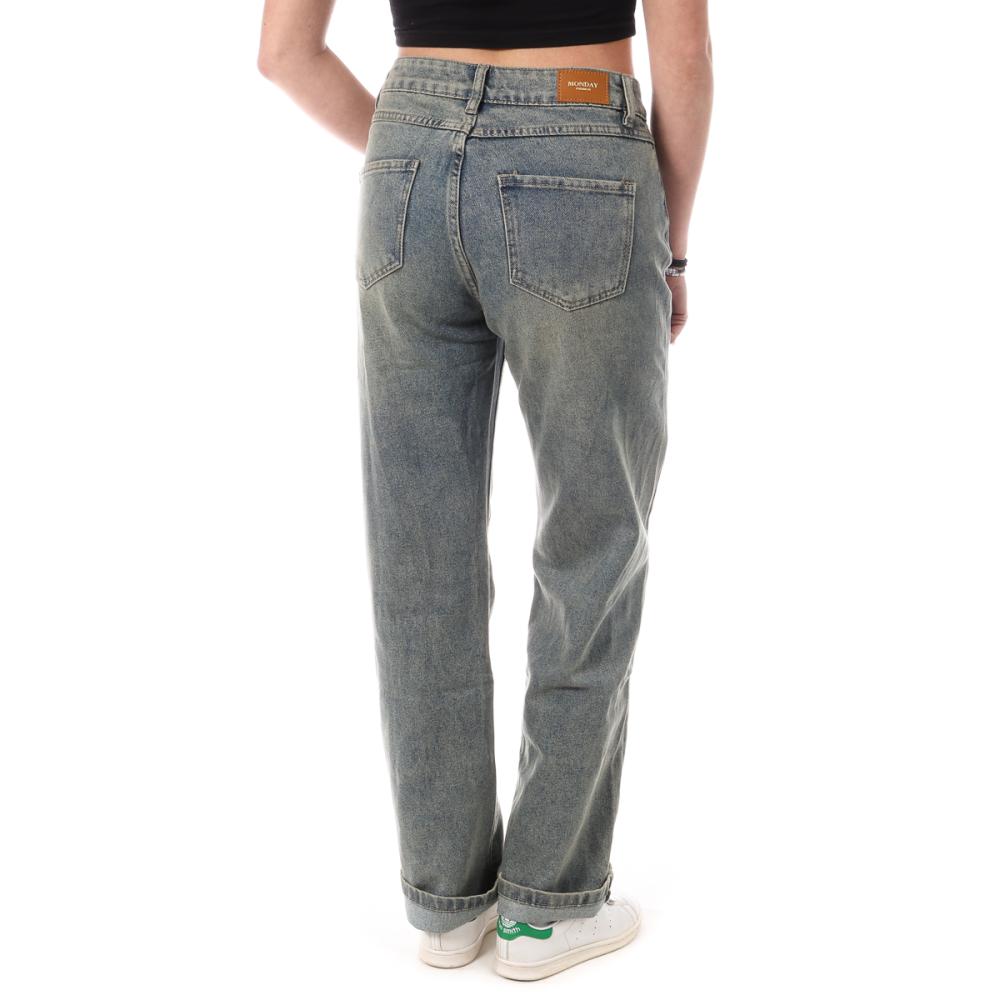 Jean Droit Vintage Taille XXS / 32 - Couleur Marine, Coupe Droite Pour Femme
