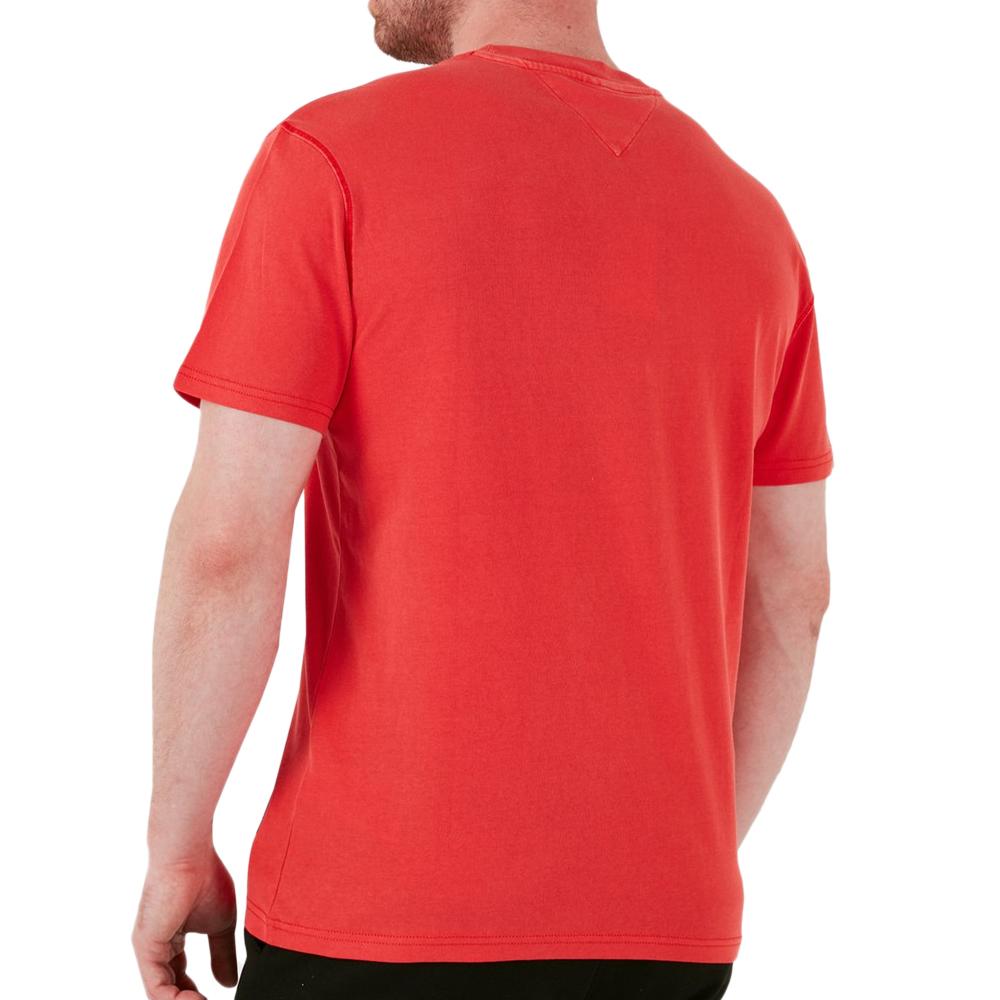 T-shirt Rouge Homme Tommy Jeans Reg Gd vue 2