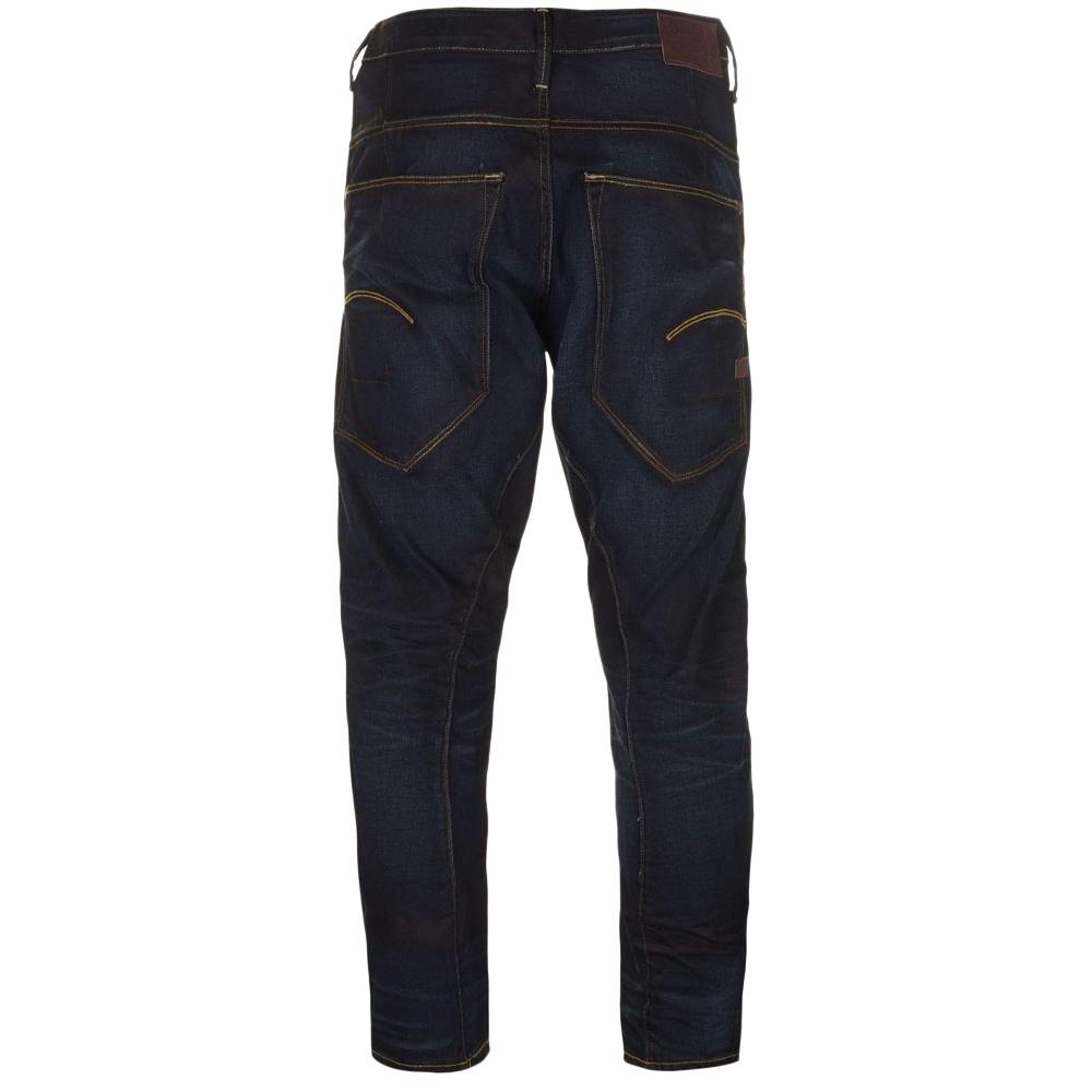 Jean Slim Bleu Brut Homme G-Star RAW 50584 vue 2