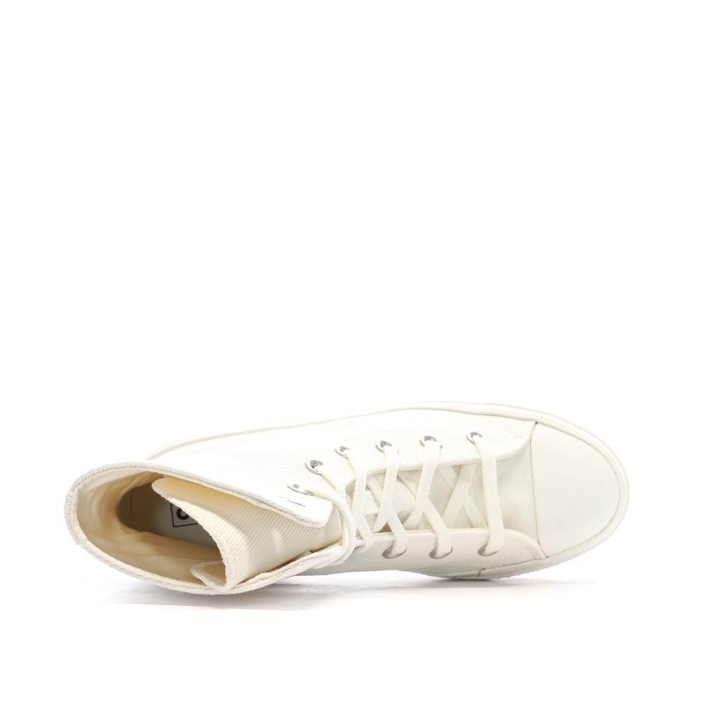 Baskets Blanches Femme Converse Chuck 70 De Luxe A05348C vue 4