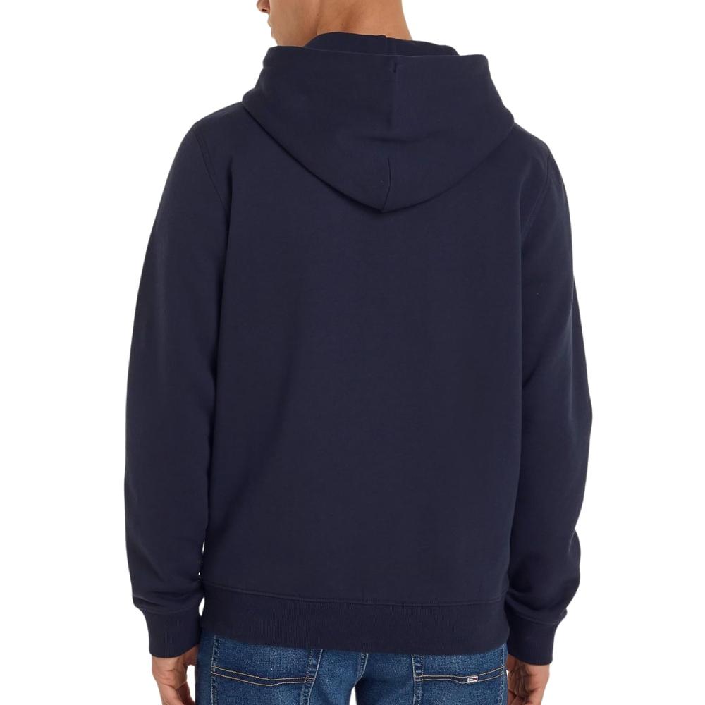 Sweat Marine Homme Tommy Hilfiger Linear vue 2