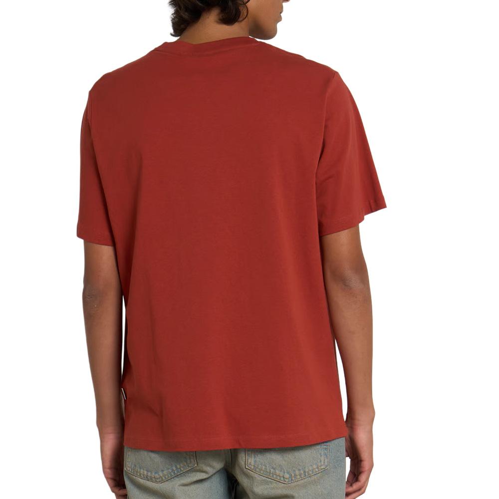 T-Shirt Rouge Homme Pepe jeans Contrast Connor vue 3