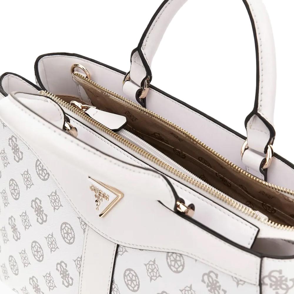Sac à main Blanc Femme Guess Dorys Luxury vue 3