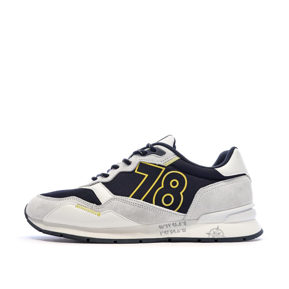 Zapatillas deportivas azul marino/grises para hombre TBS Djon barato