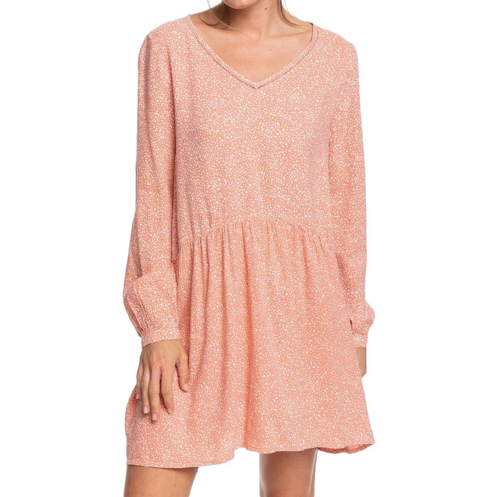 Robe Rose à Pois Femme Roxy Indigo Night pas cher