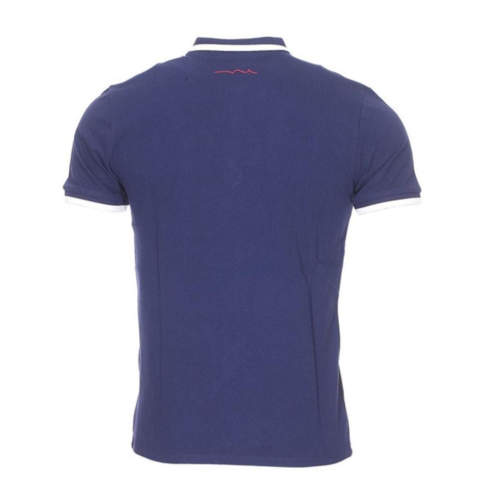 Polo bleu homme Teddy Smith Prover vue 2