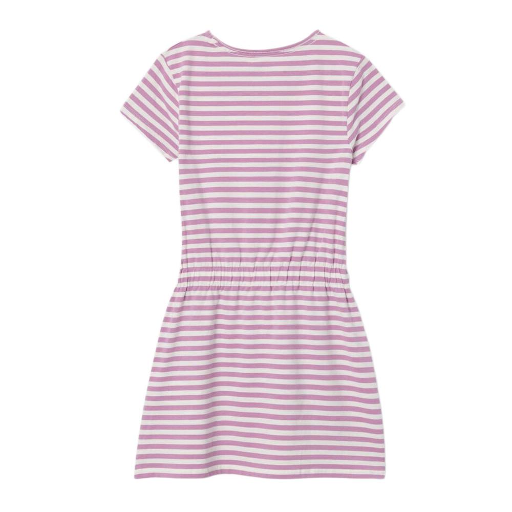 Robe à Rayures Blanc/Violet Fille Name it Jia vue 2