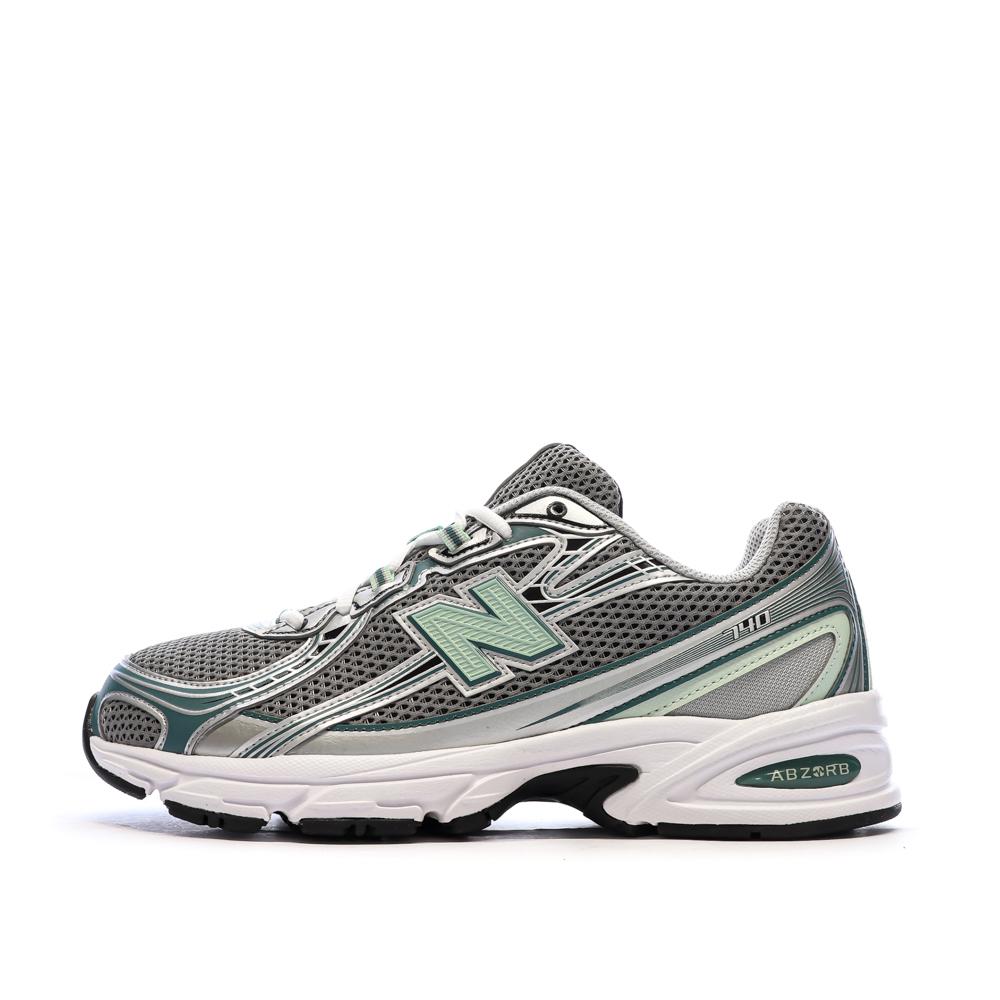 Baskets Vertes/Argent Homme New Balance 740 pas cher