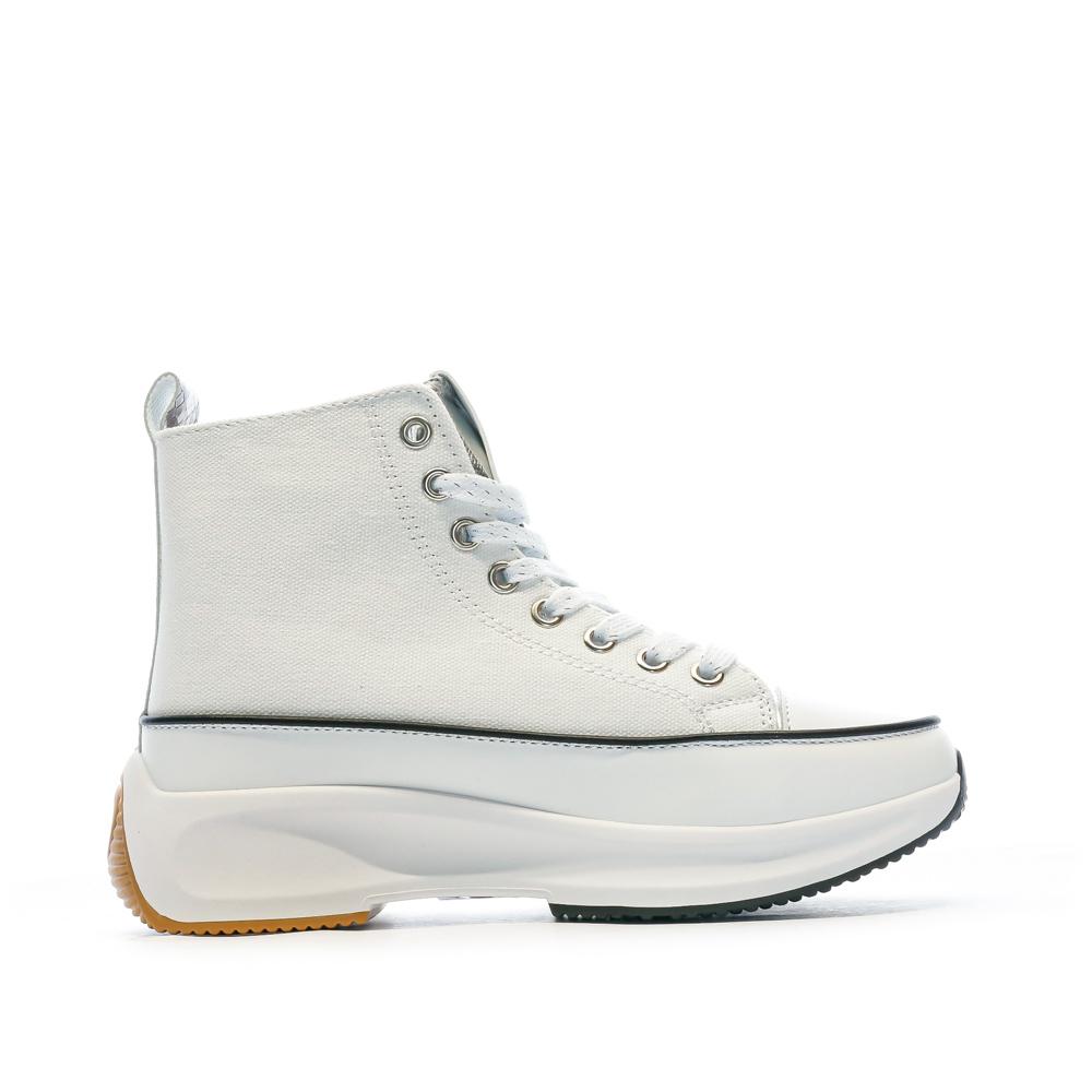 Baskets Blanc Femme Kaporal Christy vue 2