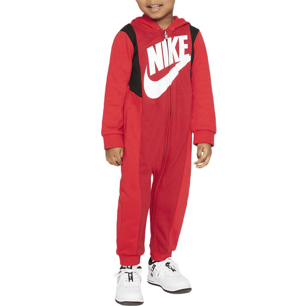 Combinaison Rouge/Noire Garçon Nike Coverall pas cher