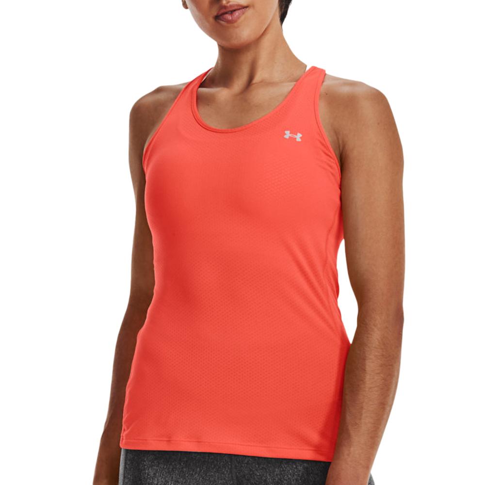 Débardeur Orange Femme Under Armour Racer pas cher