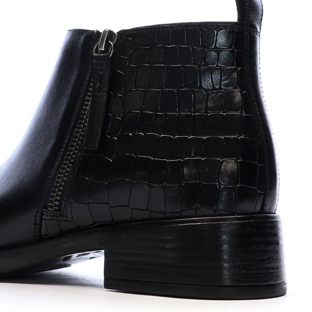 Bottines Noires Femme Geox Resia vue 7